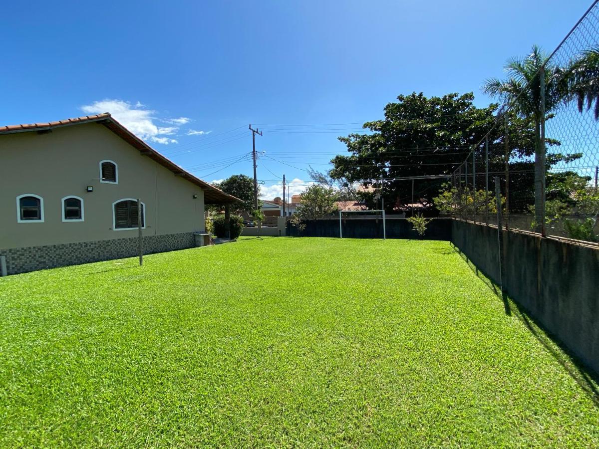 Casa Bem Espacosa Com Piscina, Campo De Futebol E Area Gourmet A Um Quarteirao Da Lagoa De Praia Seca Araruama Eksteriør billede